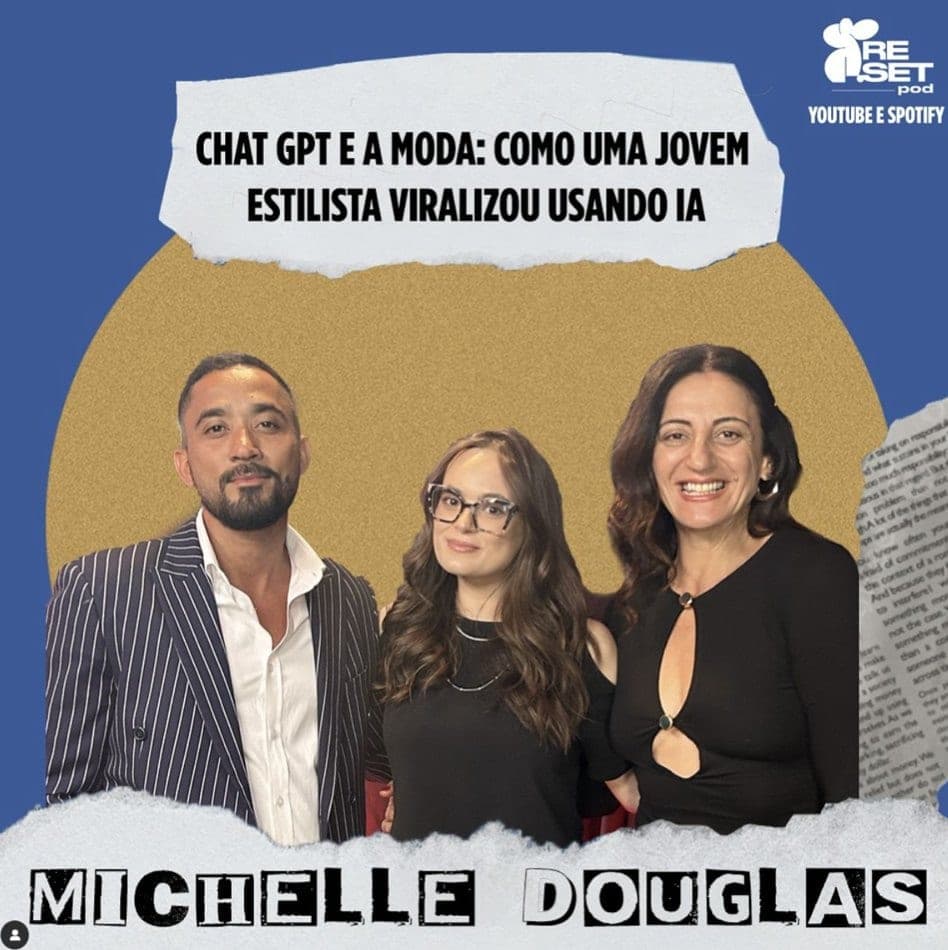 Na mídia · Reset Podcast #076: ChatGPT e a moda