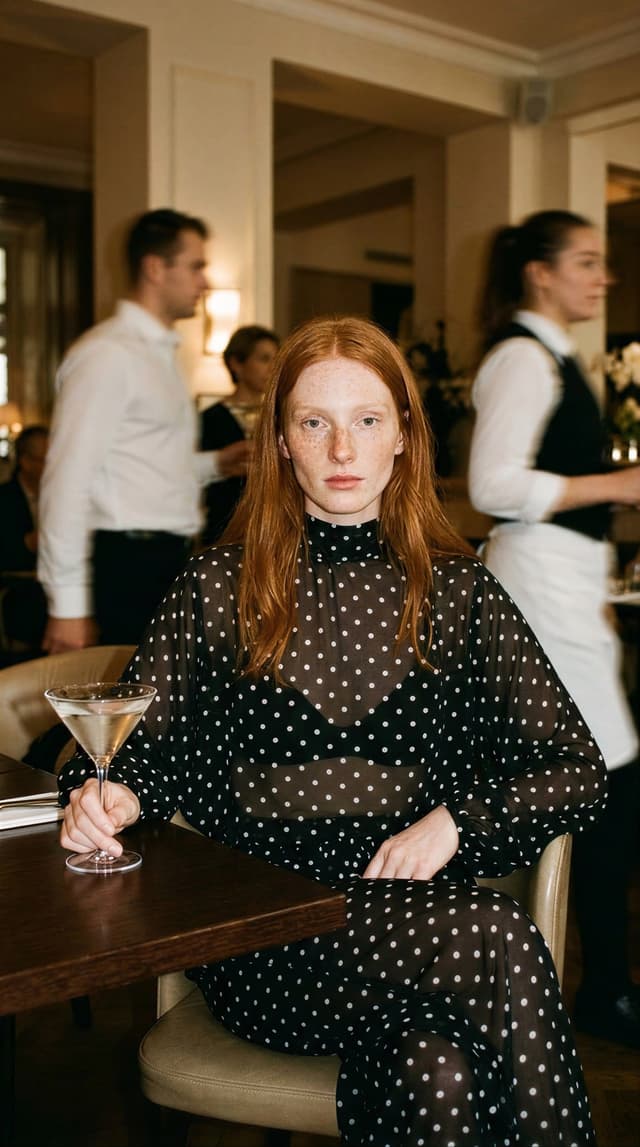 restaurante clássico · martini e poá