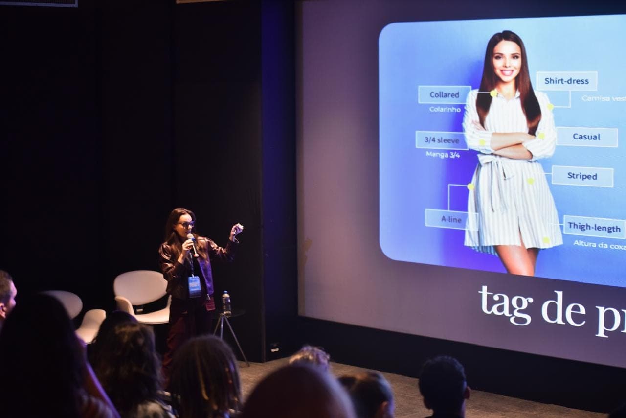 Michelle Douglas leva a Inteligência Artificial e Moda ao palco do Rio Innovation Week