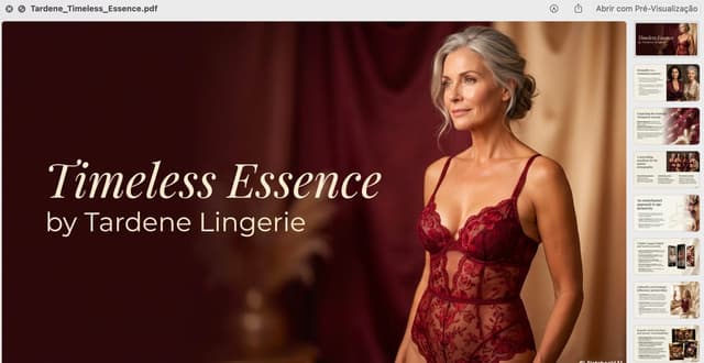 Timeless Essence · lingerie