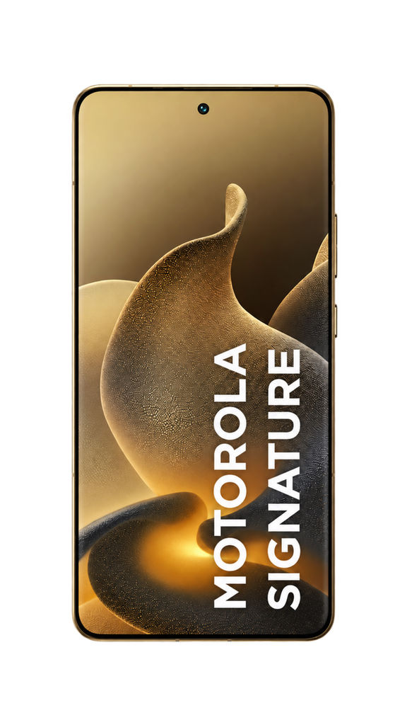 Entrada 2D: a frente do motorola signature