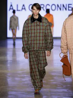 Look 13: jaqueta, calça