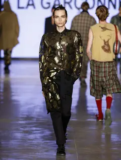 Look 19: camisa, calça