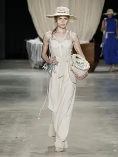 Look 5: corpete, calça