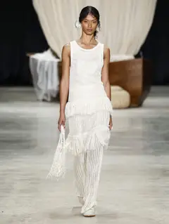 Look 37: regata, calça