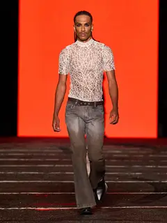 Look 25: blusa, calça