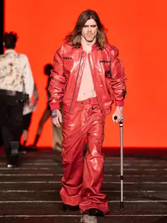 Look 26: jaqueta, calça