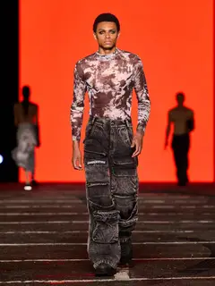 Look 65: blusa, calça