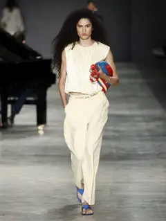 Look 13: regata, calça