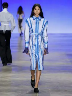 Look 27: vestido-camisa