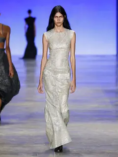 Look 40: vestido longo