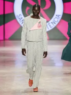 Look 35: jaqueta, calça